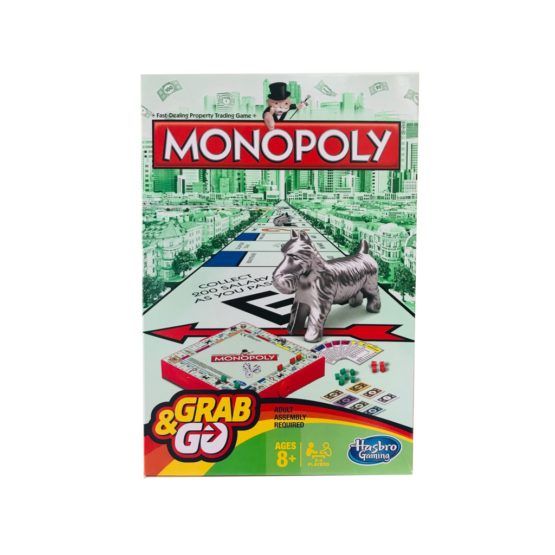 Monopoly Grab & Go Board Game