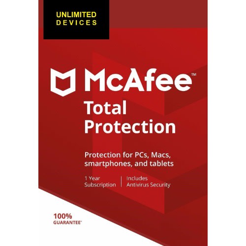Total Protection Antivirus  1 Year -unlimited Devices