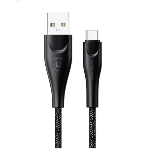 U41 Type-C Braided Fast Charging Data Cable - 1M