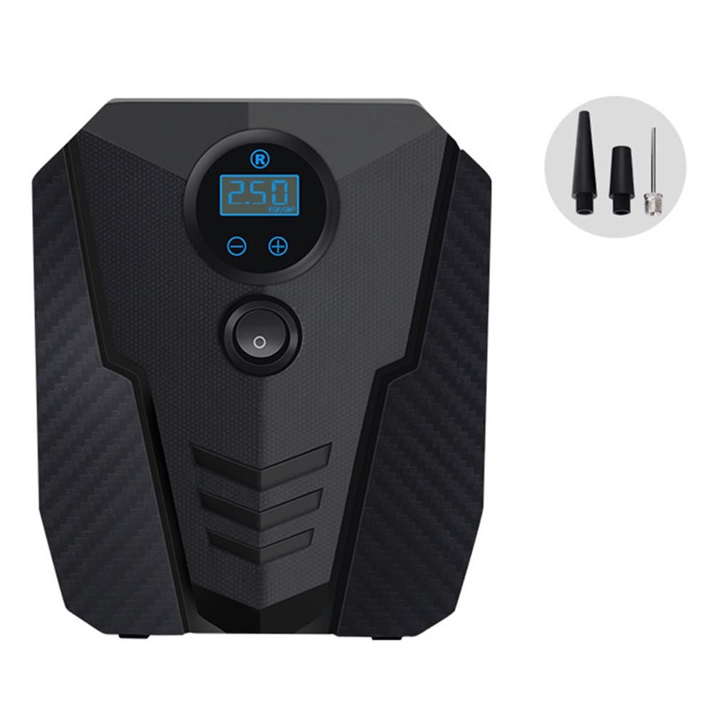 Car Air Compressor 12V Portable Electric Tyre Inflator Mini Digital Auto Tire Air Inflatable Pump With LED Light For Car Bicycle