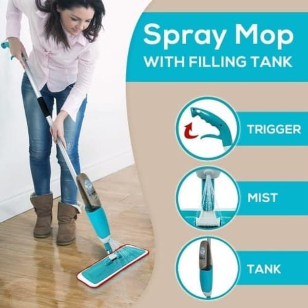 WATER SPRAY CLEANING MOP