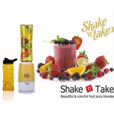 Smoothie Blender with Double Bottle