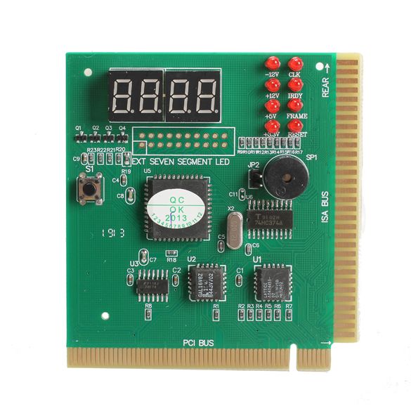 New 4-Digit LCD Display PC Analyzer Diagnostic Card
