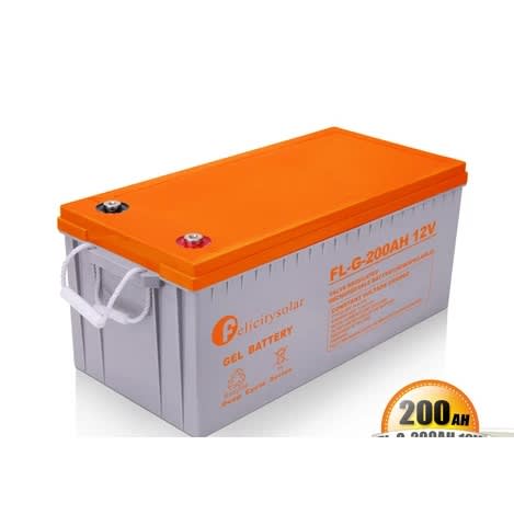 Felicity Gel Battery - 200AH 12V