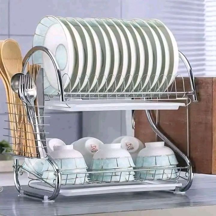 2 Layer Plate Rack