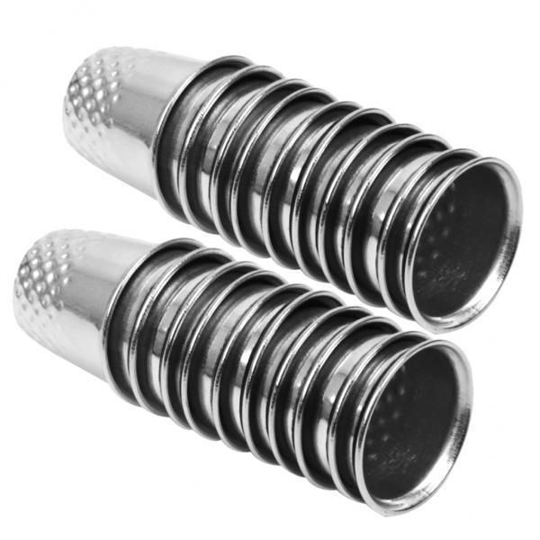 4x 10 Pieces Thimble Finger  Sewing Grip Protector For DIY Crafts