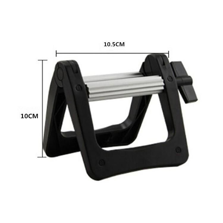 Wholesale metal paste squeezer stainless steel lazy toothpaste squeezer hair salon hairdressing tool handle squeeze dye paste black