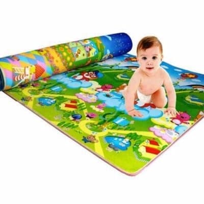 Padded Multipurpose Mat - 6 X 6 - Multicolour