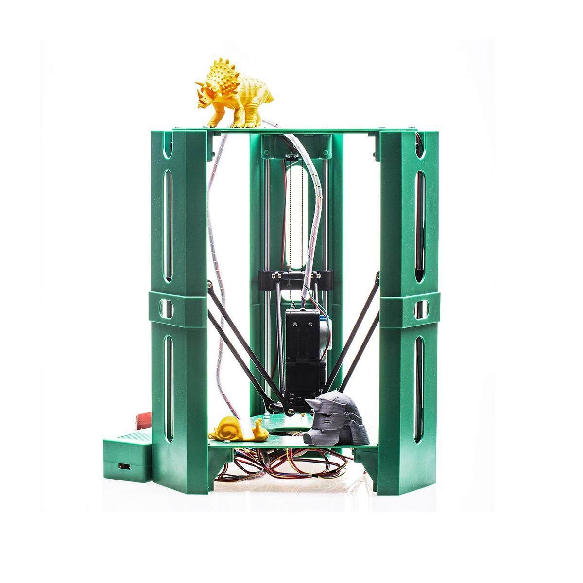 Desktop Hero Delta DIY 3D Printer Kit High Precision Printing SD Card Three Axis Green