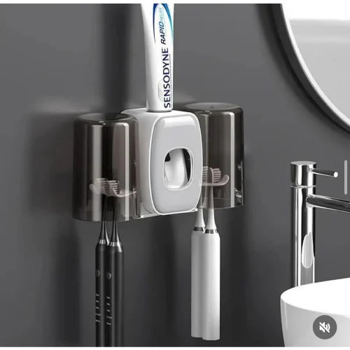Wall Mounted Electric Toothbrush Storage Holder
