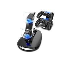 PS4 Charger Play Station 4 Dual Fast Charging Station Stand