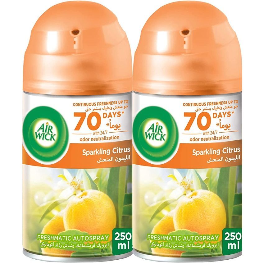 Freshmatic Refill Air Freshener - Sparkling Citrus X 2