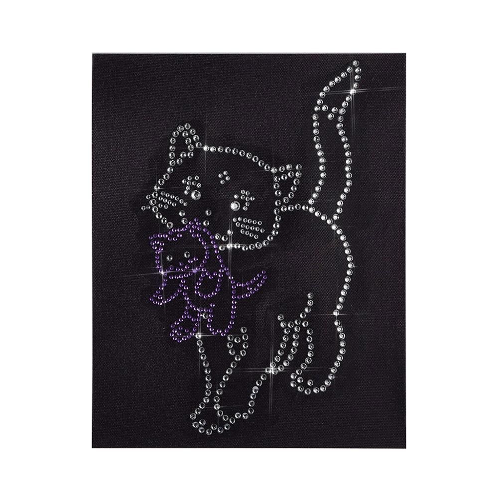 Fluorescent Decorative Painting DIY Crystal Rhinestone Picture Diamond Embroidery Arts Craft for Home Wall Decor