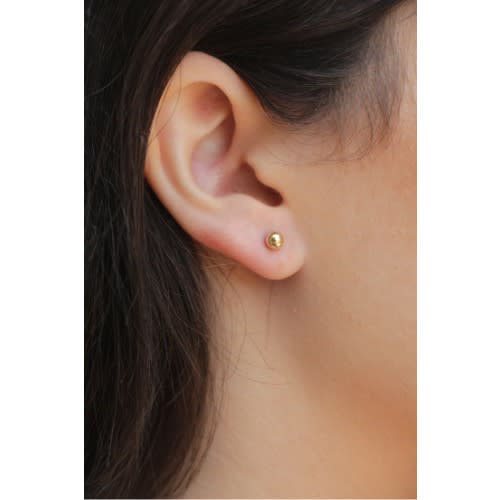 Ball Pin Stud Earrings X Pair Of 2