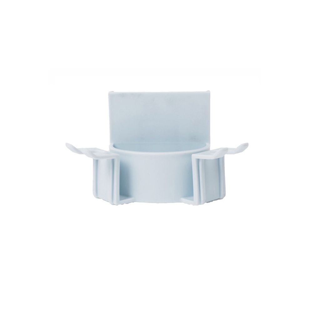 Wall-Hang Toothbrush Hanger Toothpaste Gargle Cup-Blue