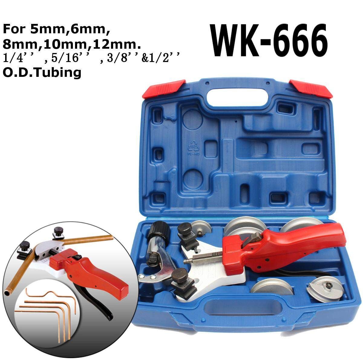 Multi Copper Pipe Bender Tube Bending Tool Kit With Tube WK-666