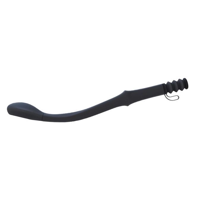 15" Toilet  Long Reach Comfort Bottome Wiper For Toilet Paper Black
