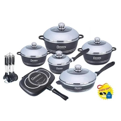 Cookware Non-stick - 23 Pieces Set