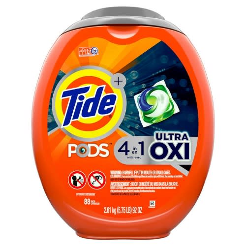 Pods Ultra Oxi Liquid Laundry Detergent Pacs - 88 Ct. - 2.61kg