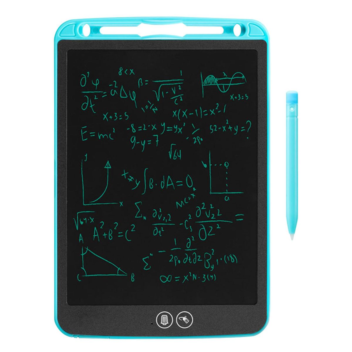 LCD Writing Tablet 8.5 Inch Doodle Drawing Pad Handwriting Colorful Board with Magnetic Stylus for Toddler Kids Office Educational and Learning Toy Gifts for 3-6 Years Old Boy and Girls Children's Day Partial Erasing