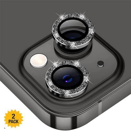 Black Camera Protector For Iphone 13- 2 Pack