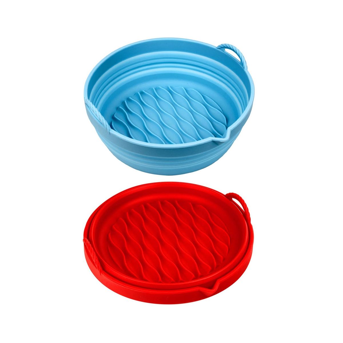 Foldable Silicone Air Fryer Liners, Non-Stick Air Fryer