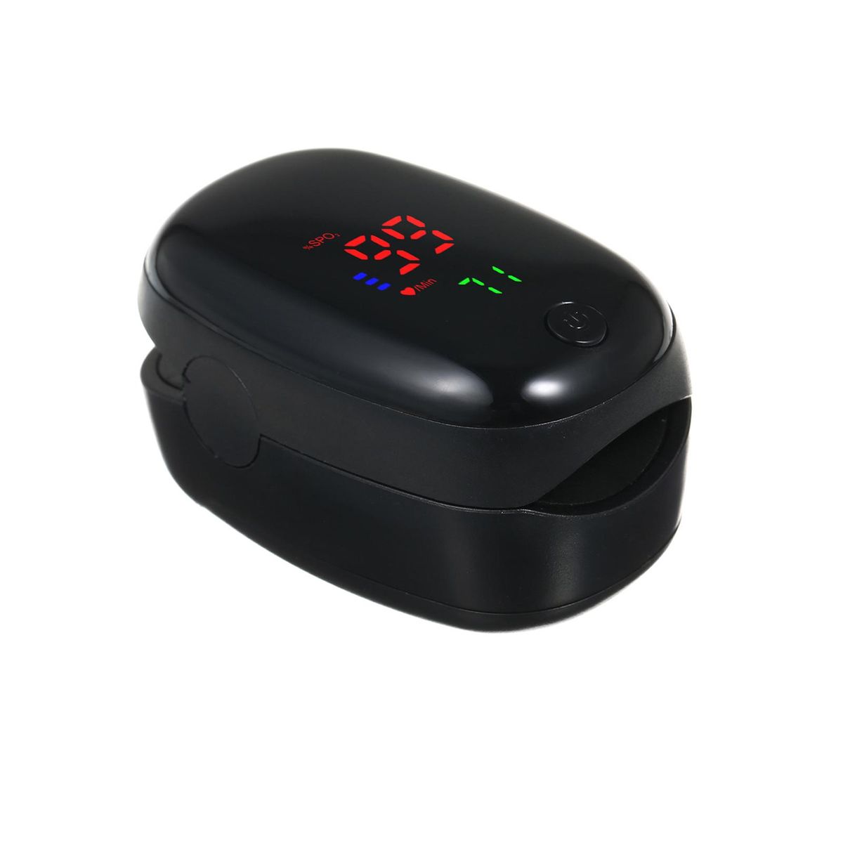 Digital Fingertip Pulse Oximeter LED Display Fingertip Oxygen Saturation Pluse Rate Detector Mini SpO2 PR Monitor 8s Power-off