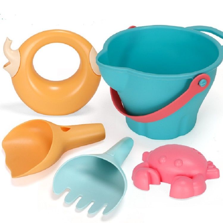 5 In 1 Soft Silicone Material Children Play Water Toy Set