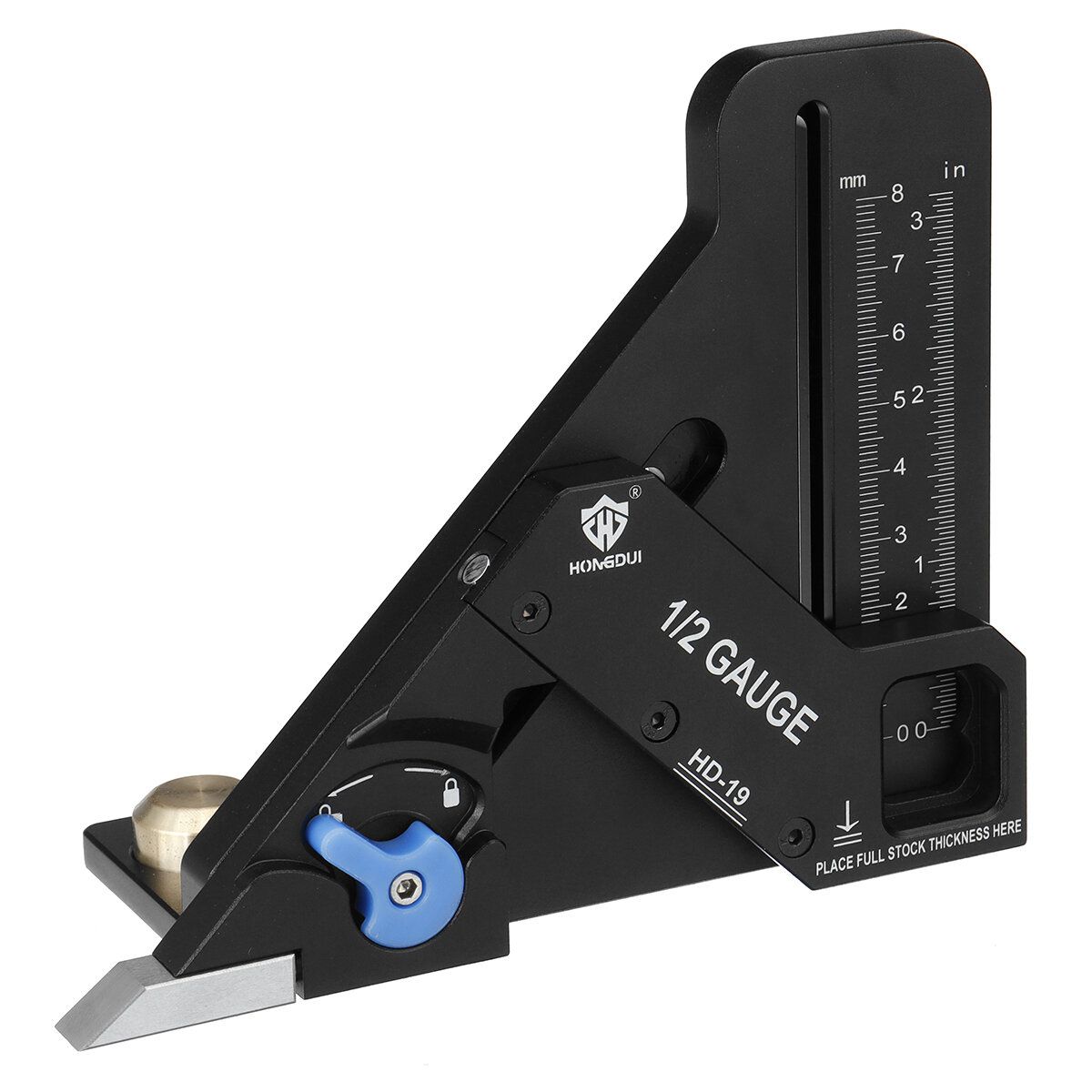 HONGDUI Woodworking Easy 1/2 Gauge 1/2 Finder Marking