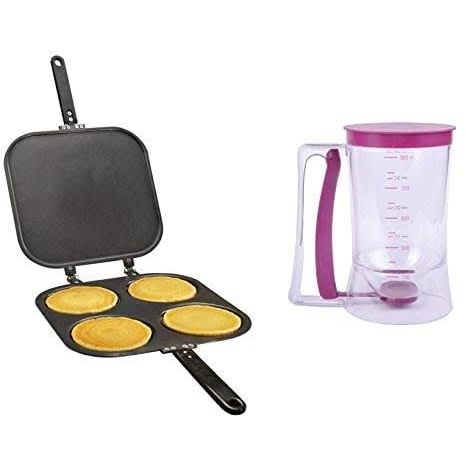 Batter Dispenser And Pancake Pan