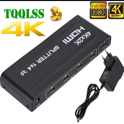 Hdmi 4k X 2k Splitter 4 Port Hd