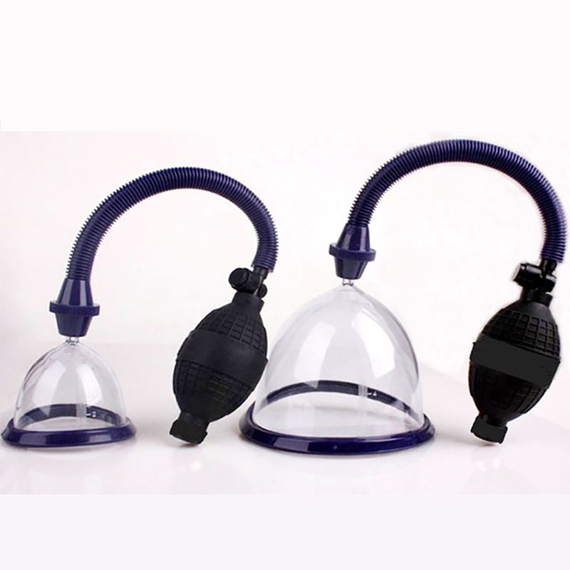 Care 2 Lady Pump Female Cup Sizes Suction Massage Cups Manual Breast Enlargement Chest Body 1pcs Transparent Massager