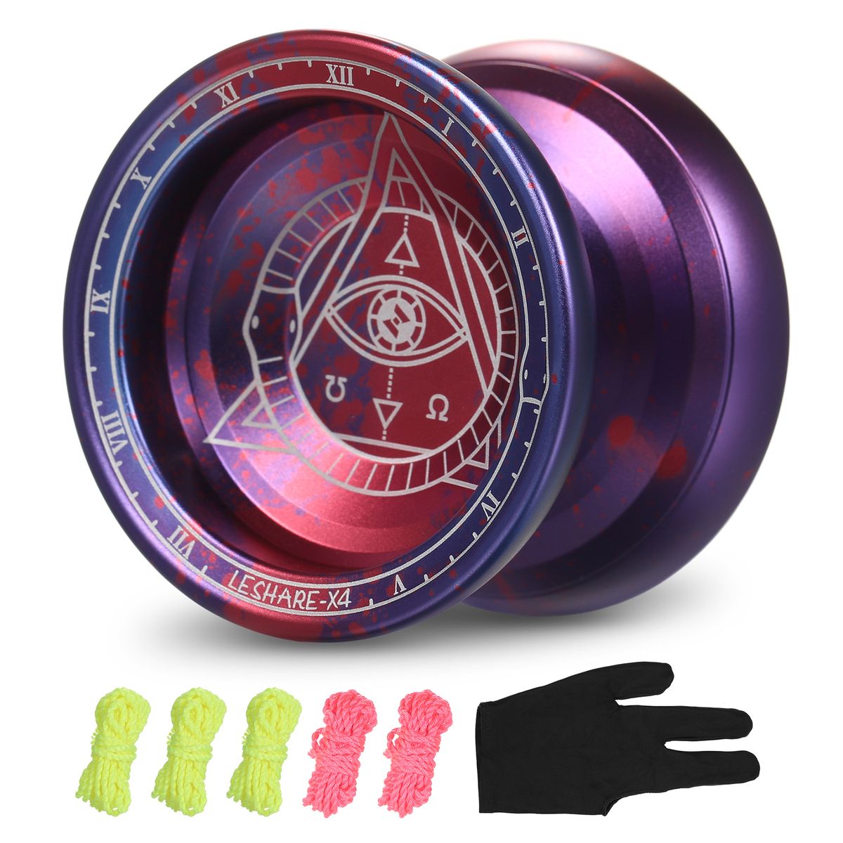 Professional Yoyo Competitive Aluminum Yoyo Ball Yo Yo Gift