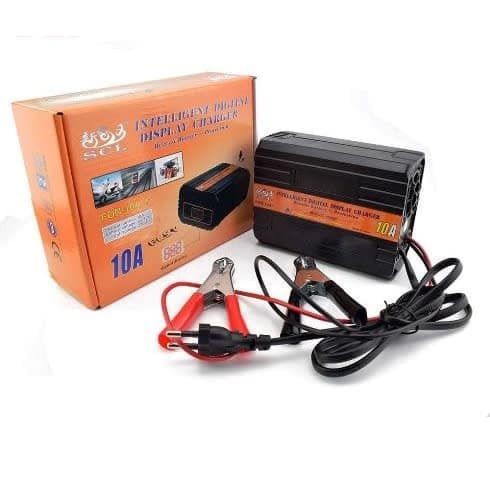 Digital Display Inverter Battery Charger 6v 12v