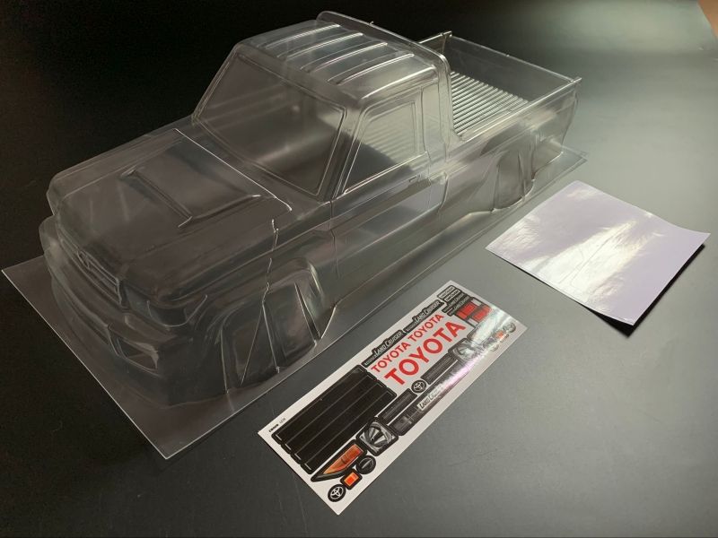 1/10 Crawler Bodies Clear Lexan PC Body Shell 313mm Remote Control Car4WD TF2