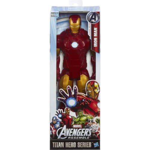 Marvel Avengers Titan Hero 12-inch Iron Man Figure - Avengers Assemble