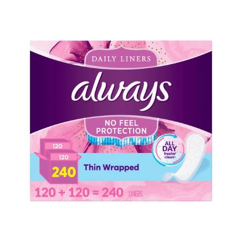 Panty Daily Liner All Day Fresh N Clean - 240 Liners