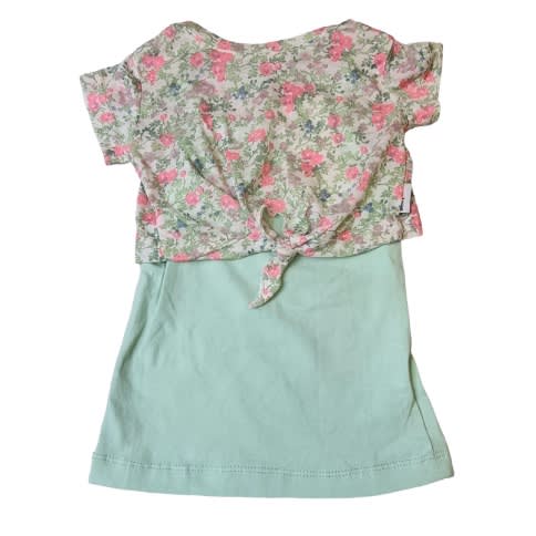 Flowered Girls Top