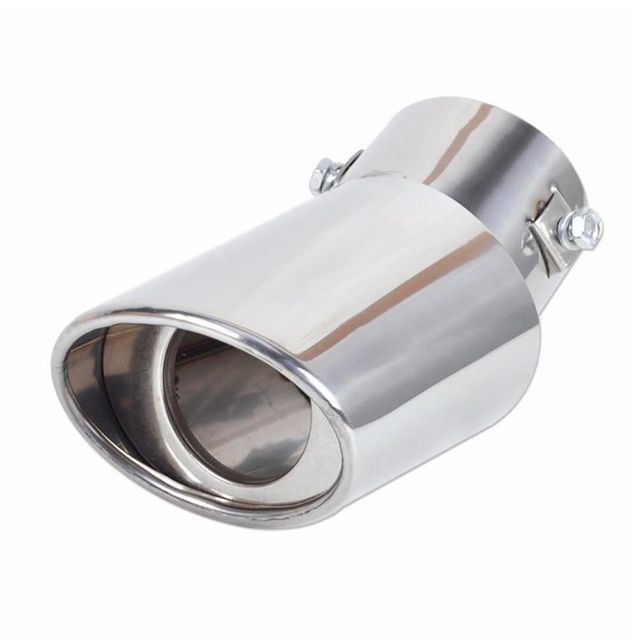 Universal Car Exhaust Muffler Tip Round Stainless Steel Tip