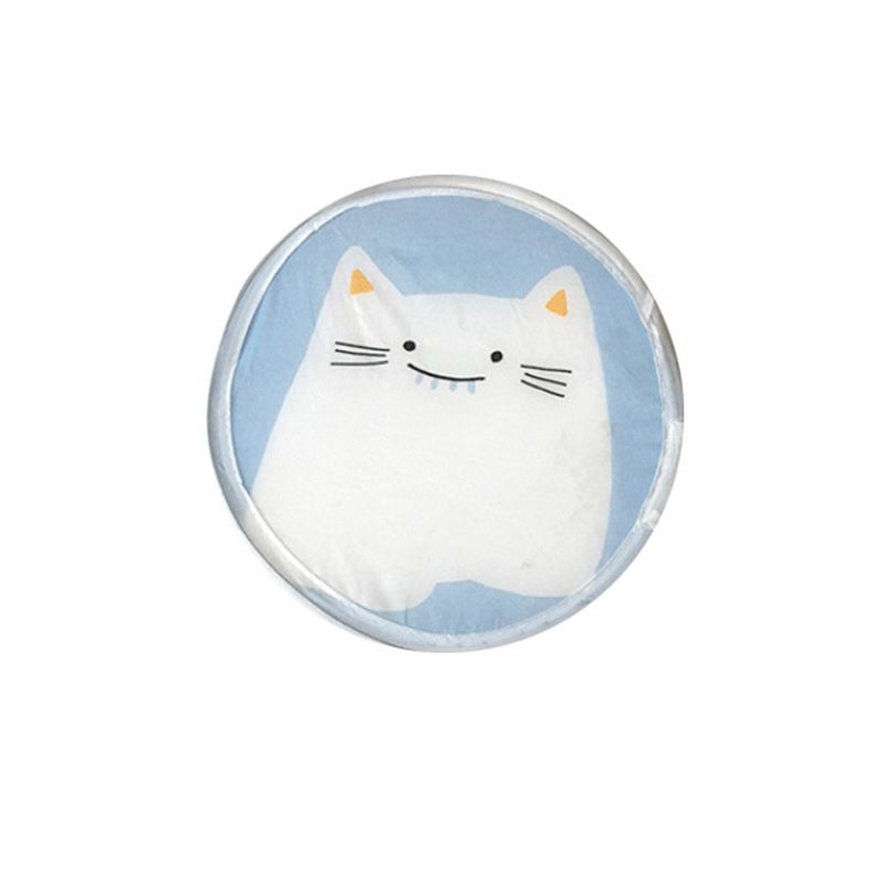 Fan Portable Cartoon Round Hand 1pcs Fan Japanese Hanging Cartoon Foldable Folding Fan Hangable Style TSLM1 Cartoon Portable