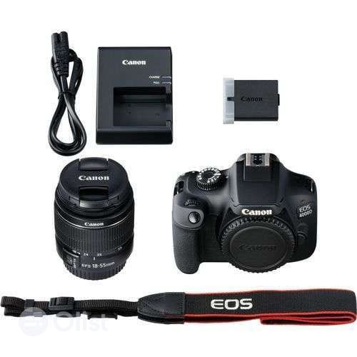 Canon 4000d Dslr Camera With 18-55mm Lens