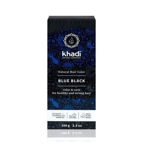 Blue Black Indigo Hair Color Plant Based Hair Dye