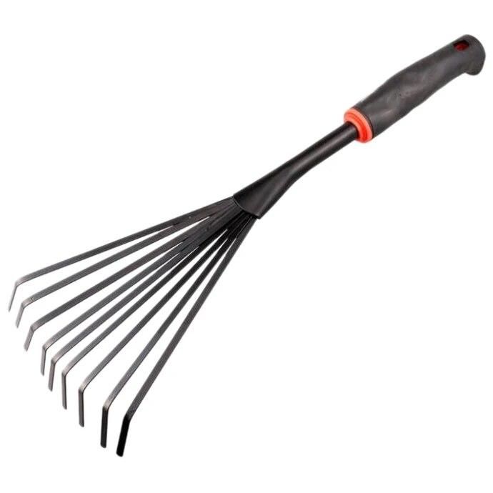 Flat Soil Rake Soil Hoe Flower Soil Rake Grass Deciduous Cleaning Rake Garden Tools