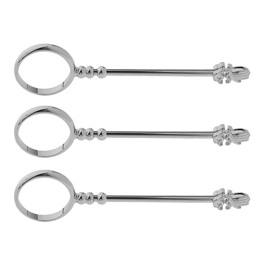 3 Pack 16mm  Holder Small Finger Ring Somking Clip For Woman