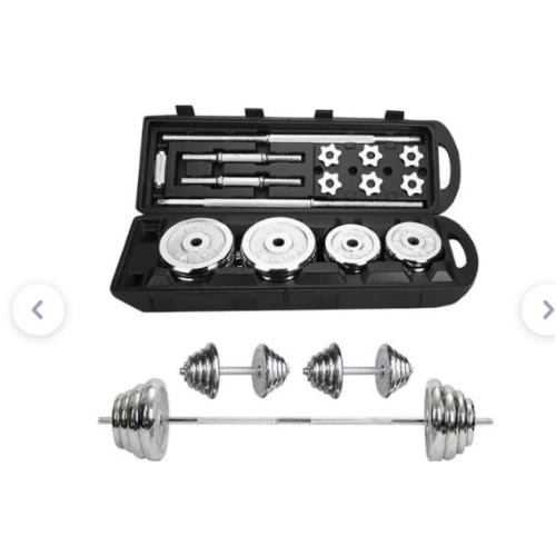 Adjustable Box Chromed Dumbbells -50kg