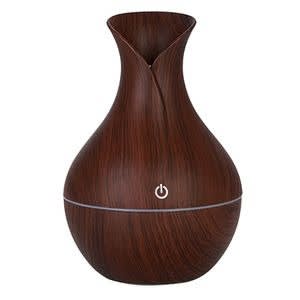 Ultrasonic Aroma Essential Oil Humidifier - 150ml -Dark Wood