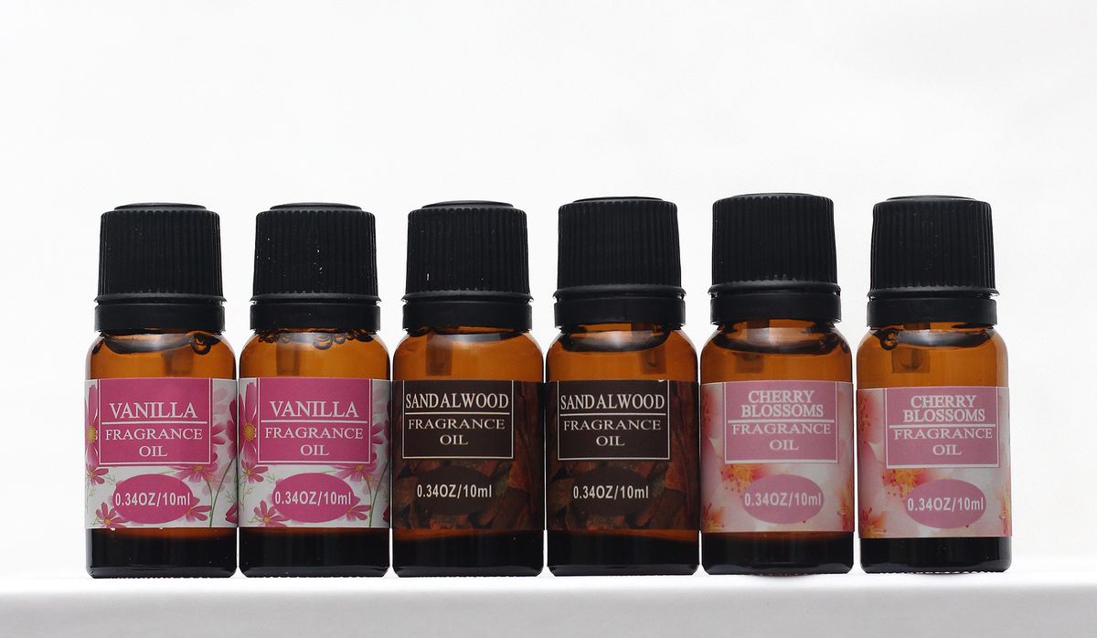 Humidifier & Potpourri Oil - 6 Bottles - 10ml Each
