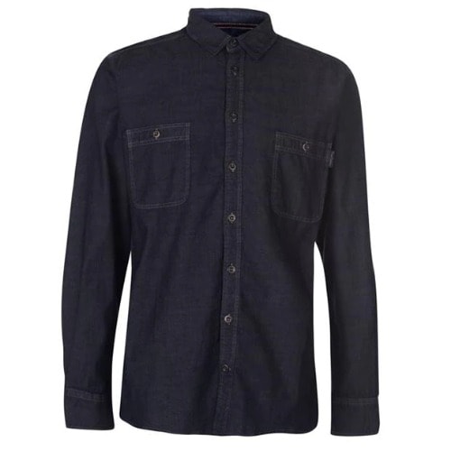 Long Sleeve Denim Shirt