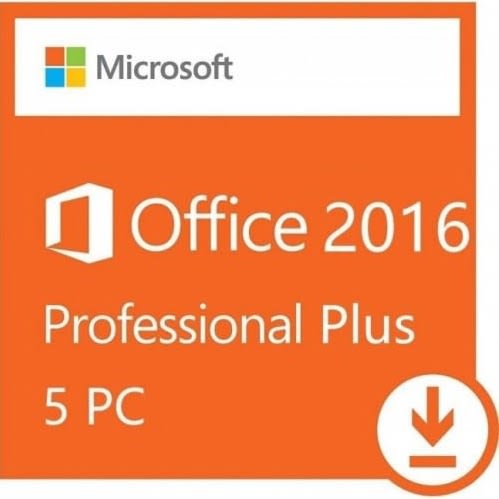 Office Pro Plus 2016 - 5 Pcs Online Activation