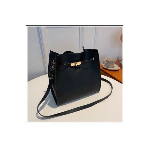 Ladies Shoulder Handbag- Black